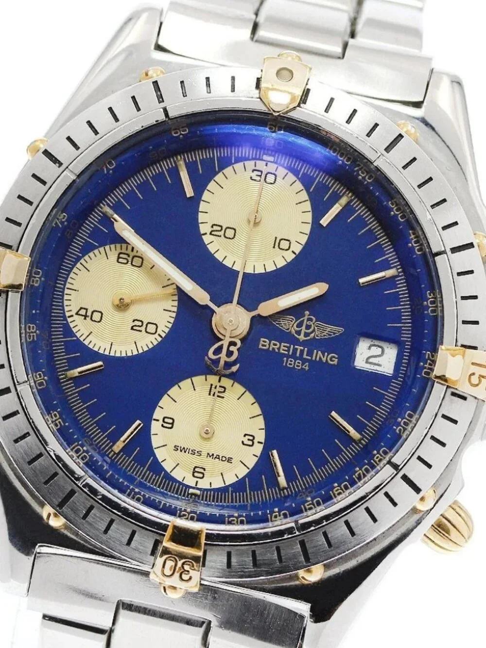 BREITLING Chronomat B13048 Chronograph Date Automatic Men's Watch_922756